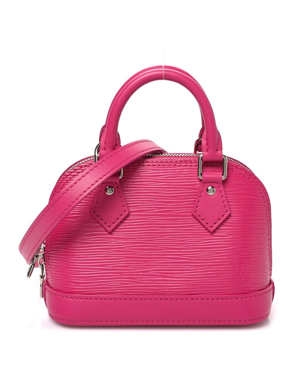 Louis Vuitton Epi Nano Alma Hot Pink #378488L13B